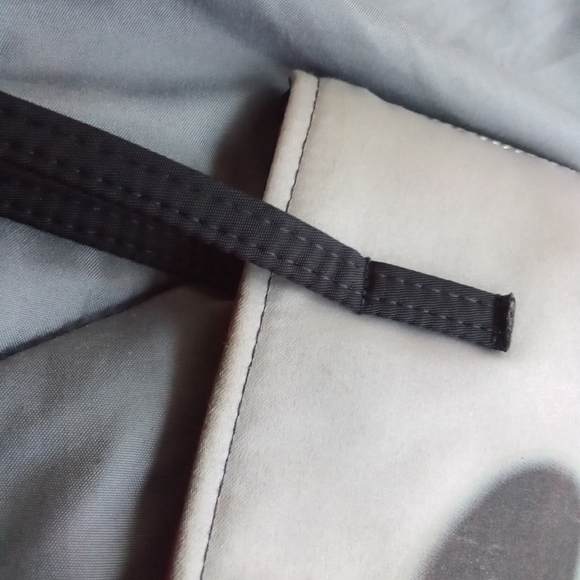 Marilyn Monroe Bernard of Hollywood Photo Tote Bag Quality Padded Silver Satin - Picture 12 of 12